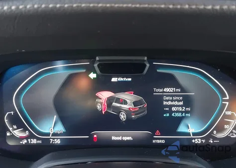 2023 BMW X5 Phev xDrive45E z USA, uszkodzony, nr VIN 5UXTA6C08P9P51229